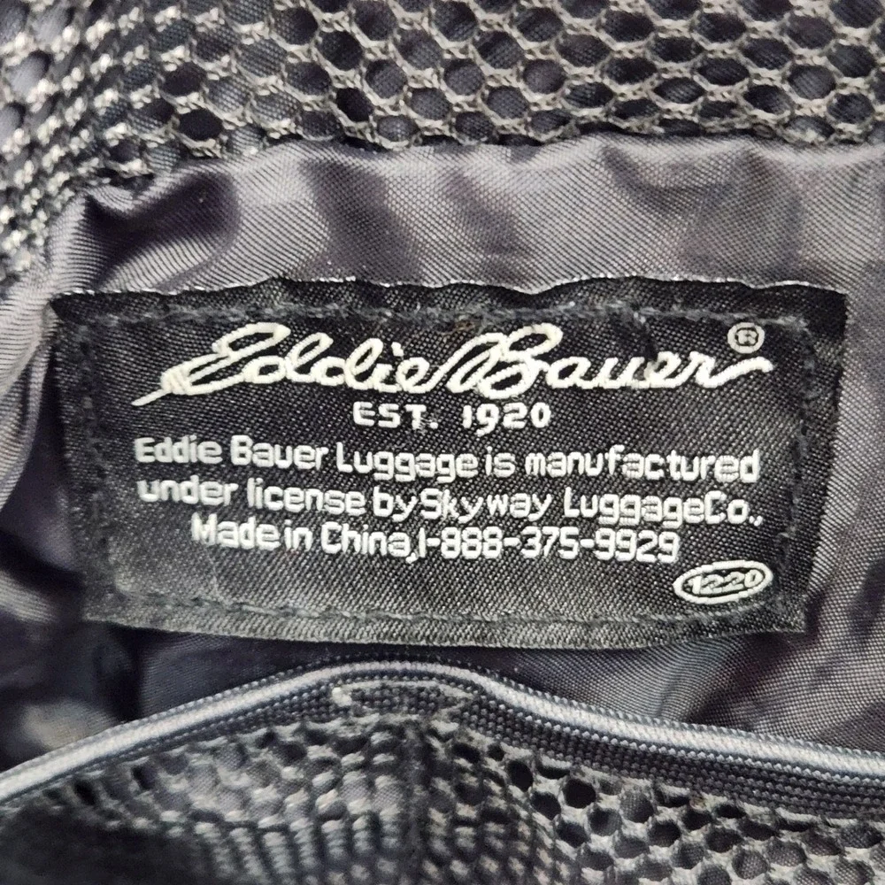 Eddie Bauer Camera Bag Padded Travel Gear Shoulder‎ Bag Black